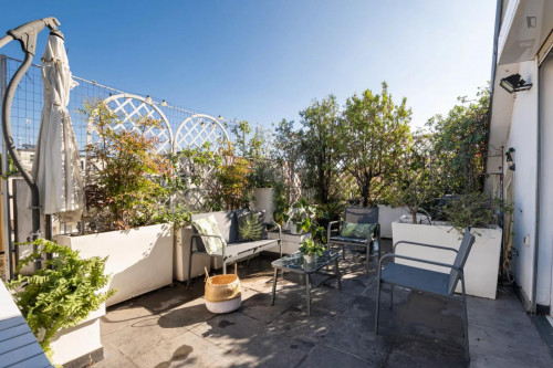 Gorgeous penthouse with spacious balcony close to Navigli