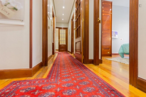 Lovely single bedroom in a 5-bedroom apartment near Euskadi Plaza