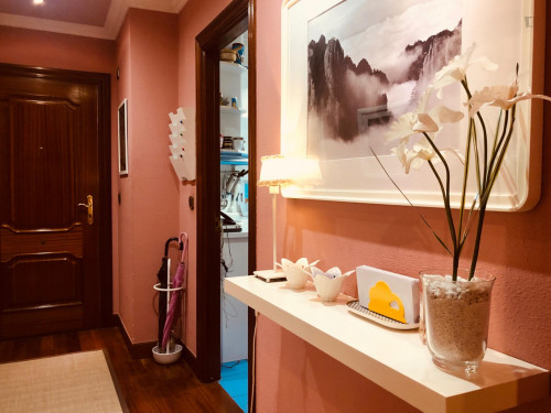 Spacious double bedroom in a 4-bedroom apartment near Plaza de la Convivencia