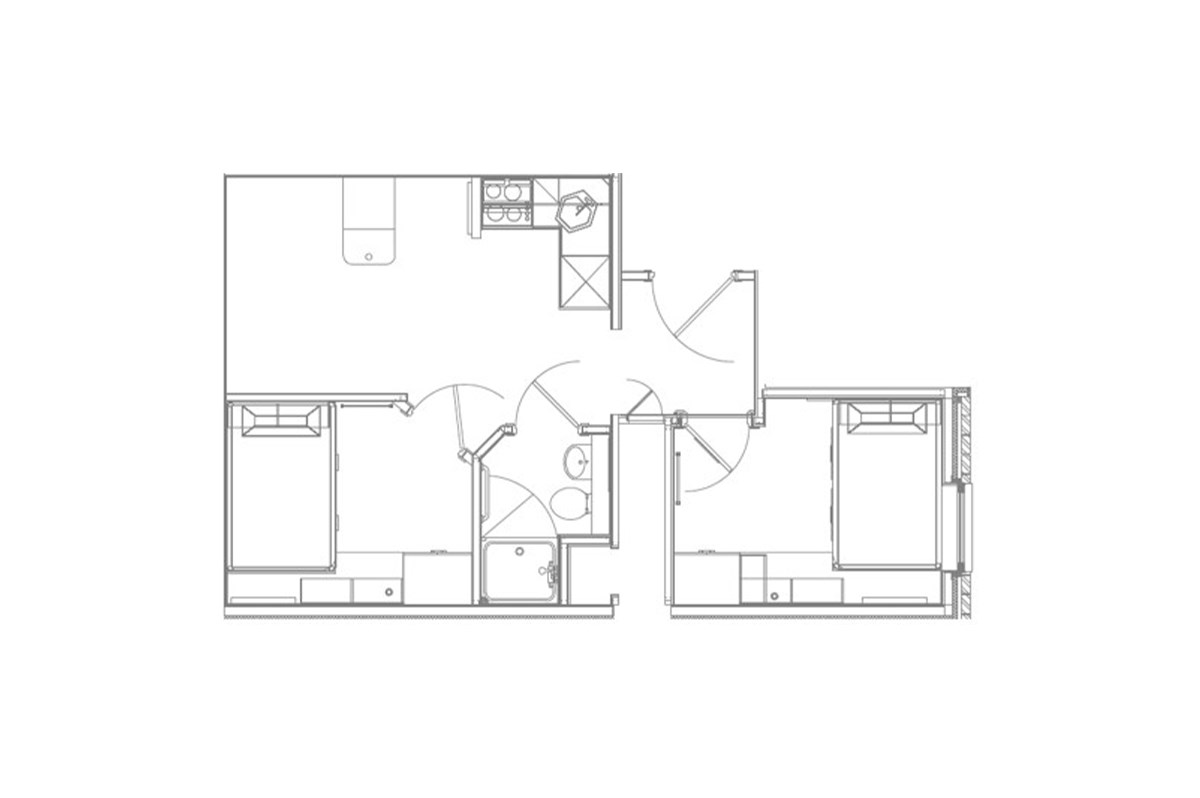  Goddard Apartment (Limited)  -  Student Castle Lincoln  - Gallery -  4