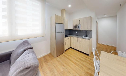 Bed in twin bedroom near S. Mames train station - Gallery - 37