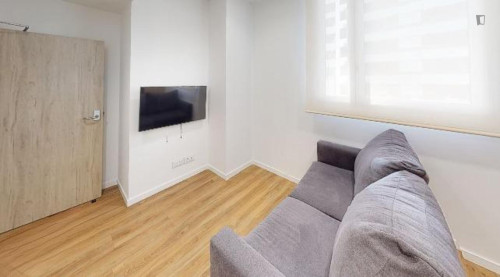 Bed in twin bedroom near S. Mames train station - Gallery - 38