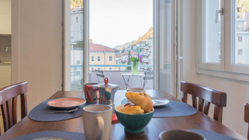 Pleasant 1-bedroom apartment with balcony in proximity to Como Lago train station - Gallery - 34