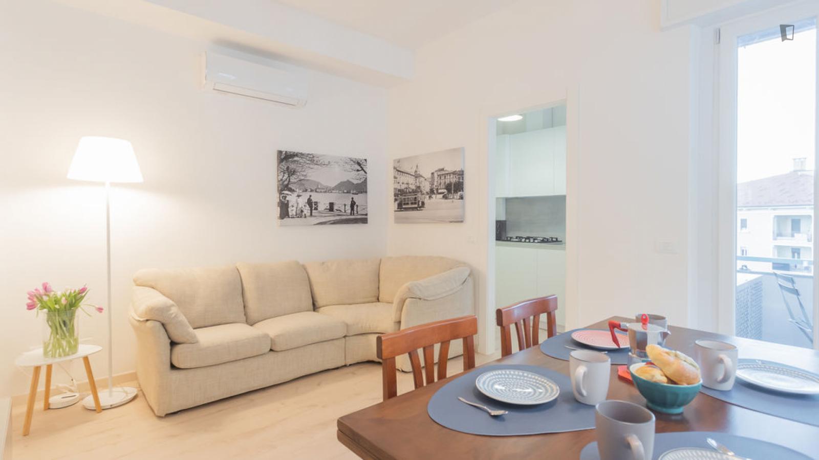  Pleasant 1-Bedroom Apartment With Balcony In Proximity To Como Lago Train Station  -  Pleasant 1-bedroom apartment with balcony in proximity to Como Lago train station  - Gallery -  1
