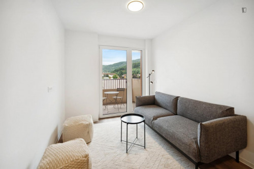 Comfy 1-bedroom apartment with balcony in Lend