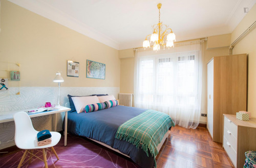 Sublime double bedroom in a student flat, in Indautxu - Gallery - 11