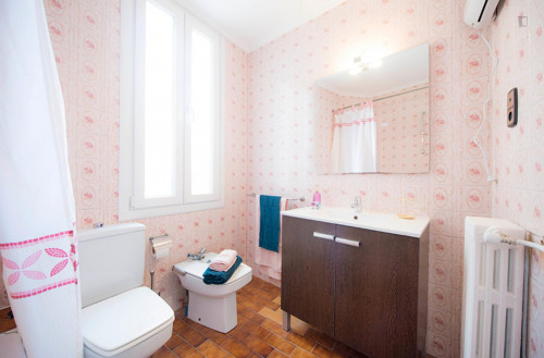 Sublime double bedroom in a student flat, in Indautxu
