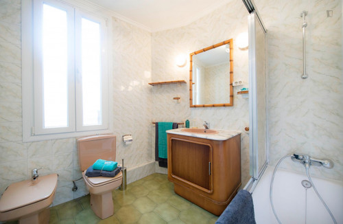 Sublime double bedroom in a student flat, in Indautxu