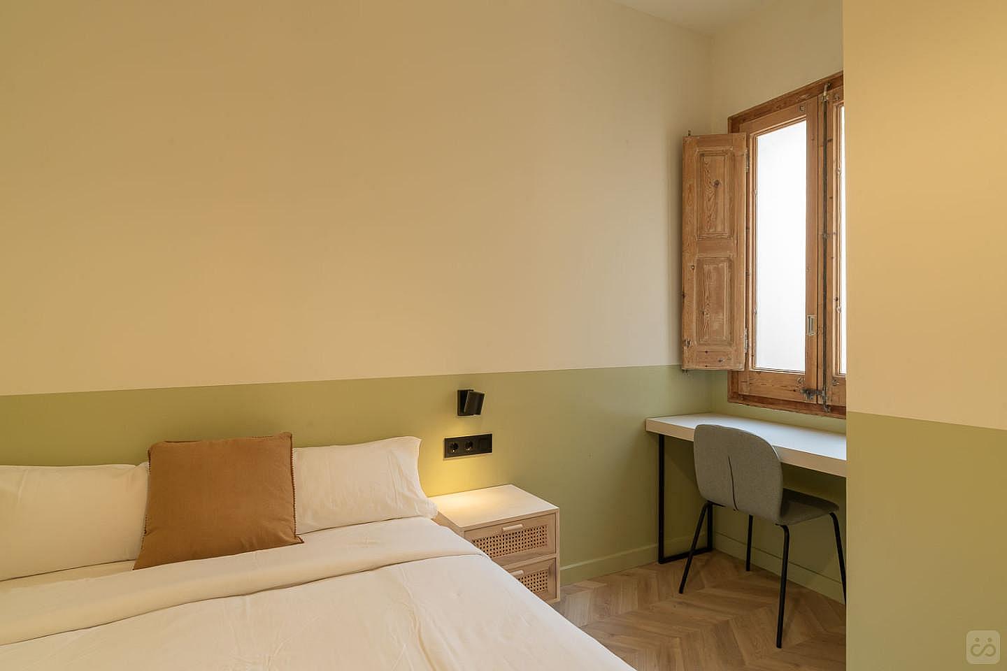  Full Room With Shared Bathroom   -  Modern Coliving Community with Private Suites in Vibrant Eixample  - Gallery -  2