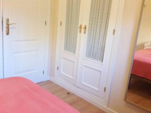Snug double bedroom near the Santa Justa train station