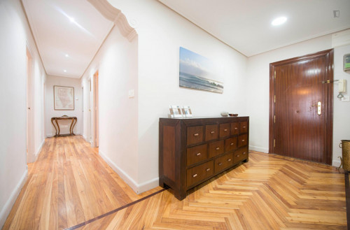 Confortable double bedroom close to Deusto Metro Station