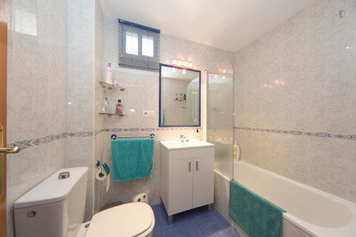Lovely double ensuite bedroom in a 4-bedroom apartment near Parroquia San Francisco Javier - Gallery - 10