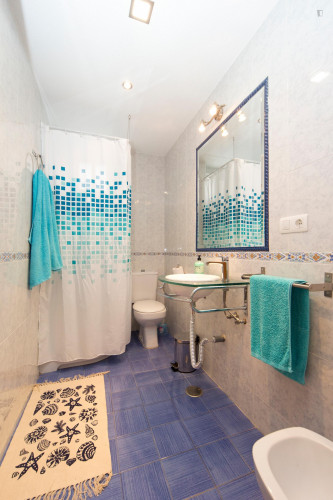 Lovely double ensuite bedroom in a 4-bedroom apartment near Parroquia San Francisco Javier - Gallery - 11