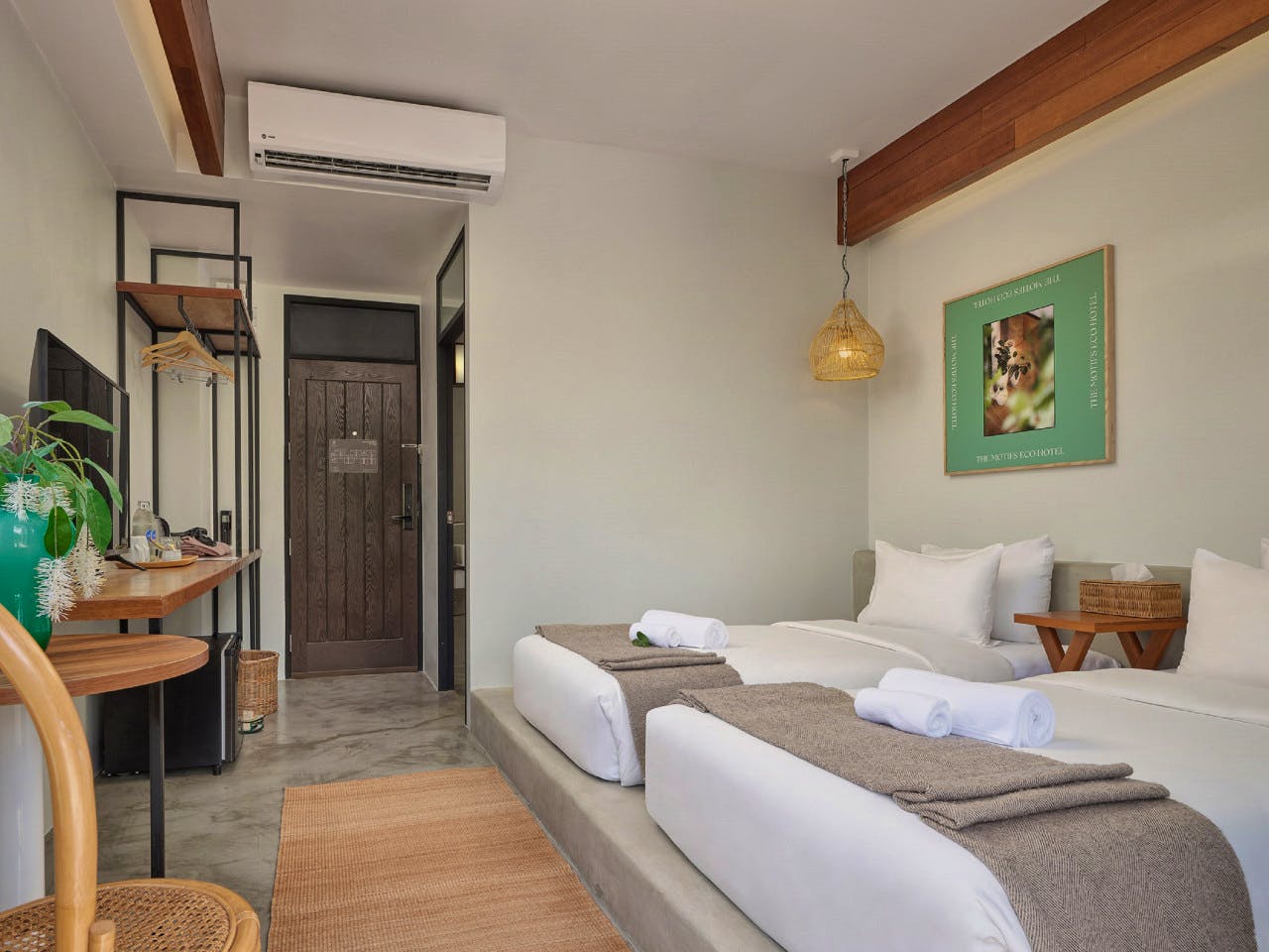 Green Studio - Gorgeous hotel near Wat Pa Khlong Kung - Gallery - 9