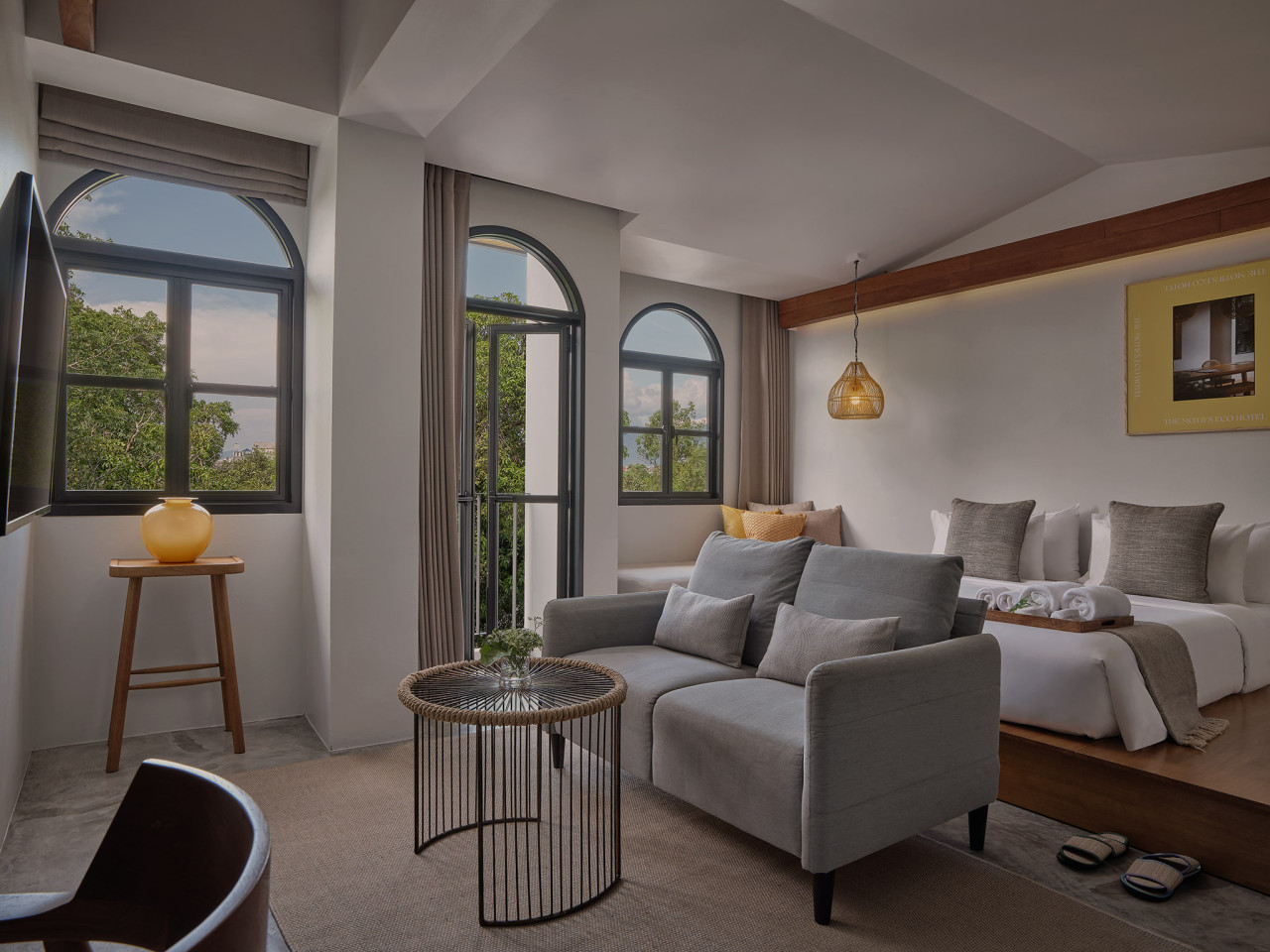 Green Deluxe - Gorgeous hotel near Wat Pa Khlong Kung - Gallery - 20