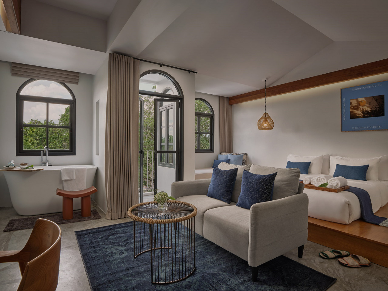 Green Corner - Gorgeous hotel near Wat Pa Khlong Kung - Gallery - 25