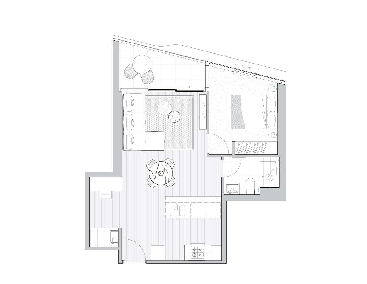  1 Bedroom Apartment  -  Realm Kangaroo Point  - Gallery -  2