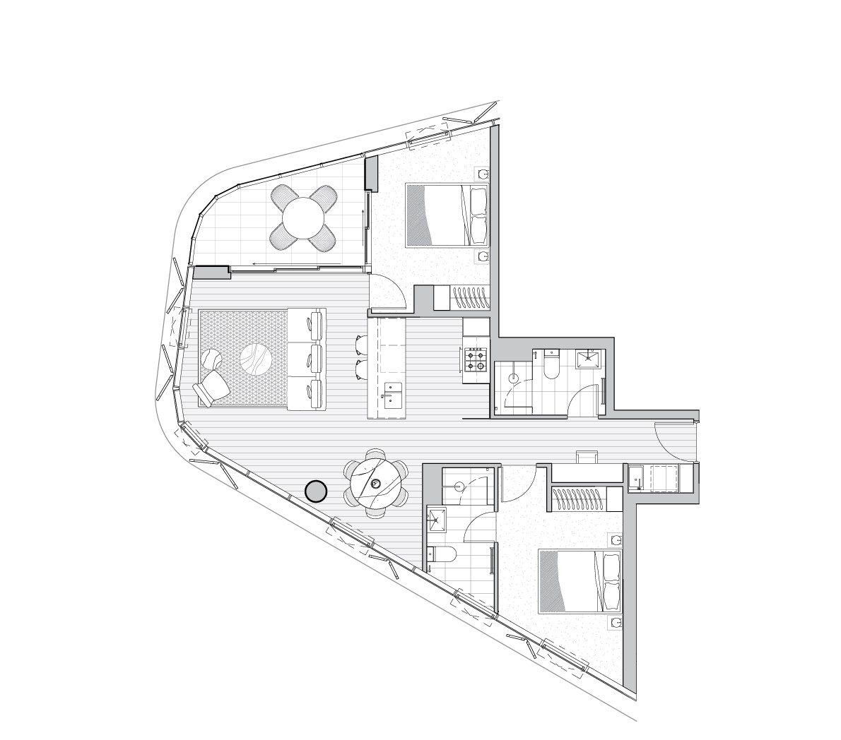  2 Bedroom Apartment  -  Realm Kangaroo Point  - Gallery -  6