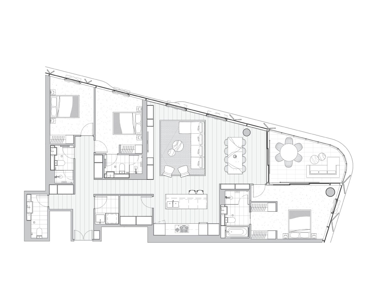  3 Bedroom Apartment  -  Realm Kangaroo Point  - Gallery -  6