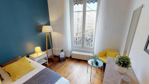 Alluring double bedroom in Voltaire - St Amour