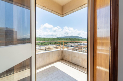 Snug 3-bedroom apartment with balcony a short drive from Viana do Castelo