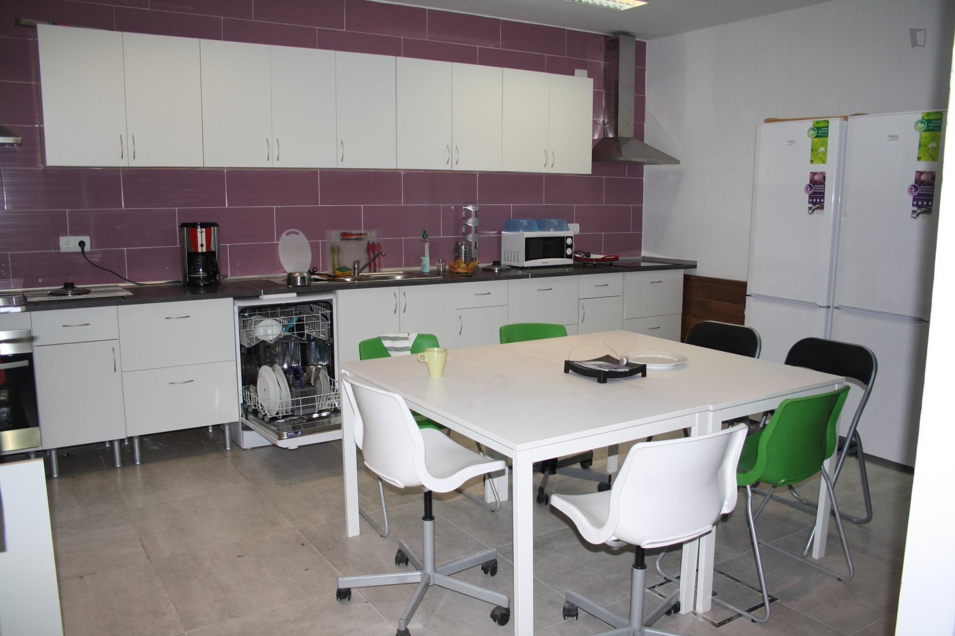 Shared female house room in the center area