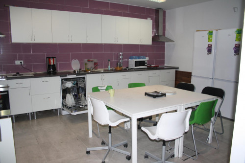 Shared female house room in the center area