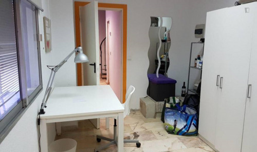Shared female house room in the center area
