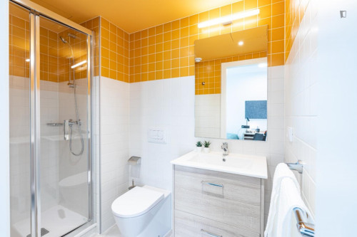 Bright single ensuite bedroom near the Campus Miguel de Unamuno