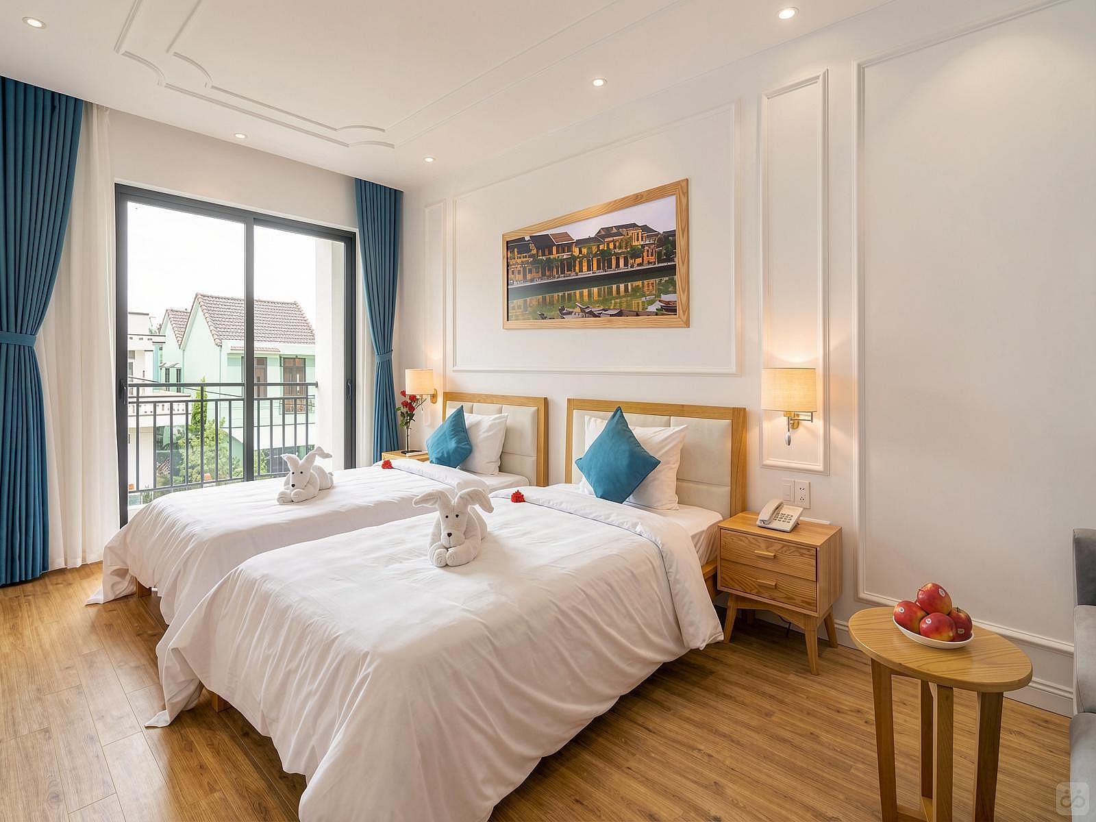 Twin Room - Gorgeous villa 2 km from the stunning Cua Dai Beach - Gallery - 38