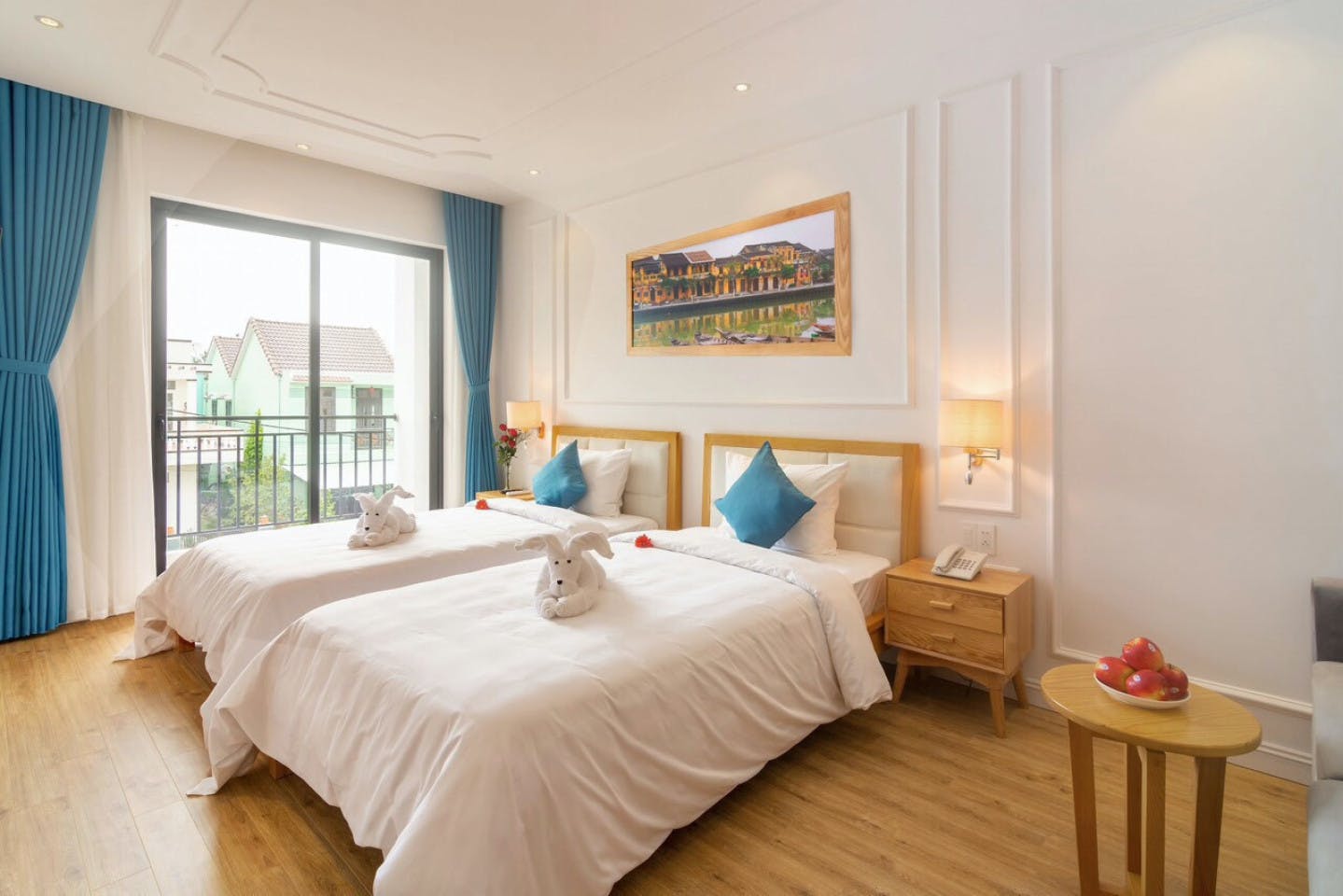 Twin Room - Gorgeous villa 2 km from the stunning Cua Dai Beach - Gallery - 3