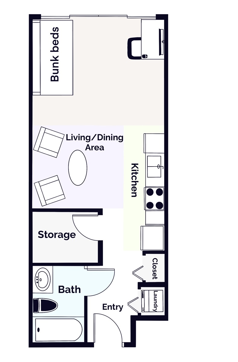  Studio Apartment  -  GEC Pearson  - Gallery -  5