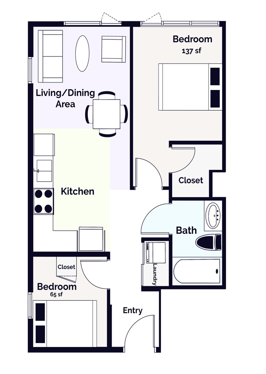  Two Bedroom Apartment  -  GEC Pearson  - Gallery -  7