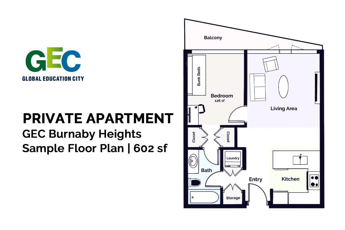  1 Bedroom Apartment  -  GEC Burnaby Heights  - Gallery -  6