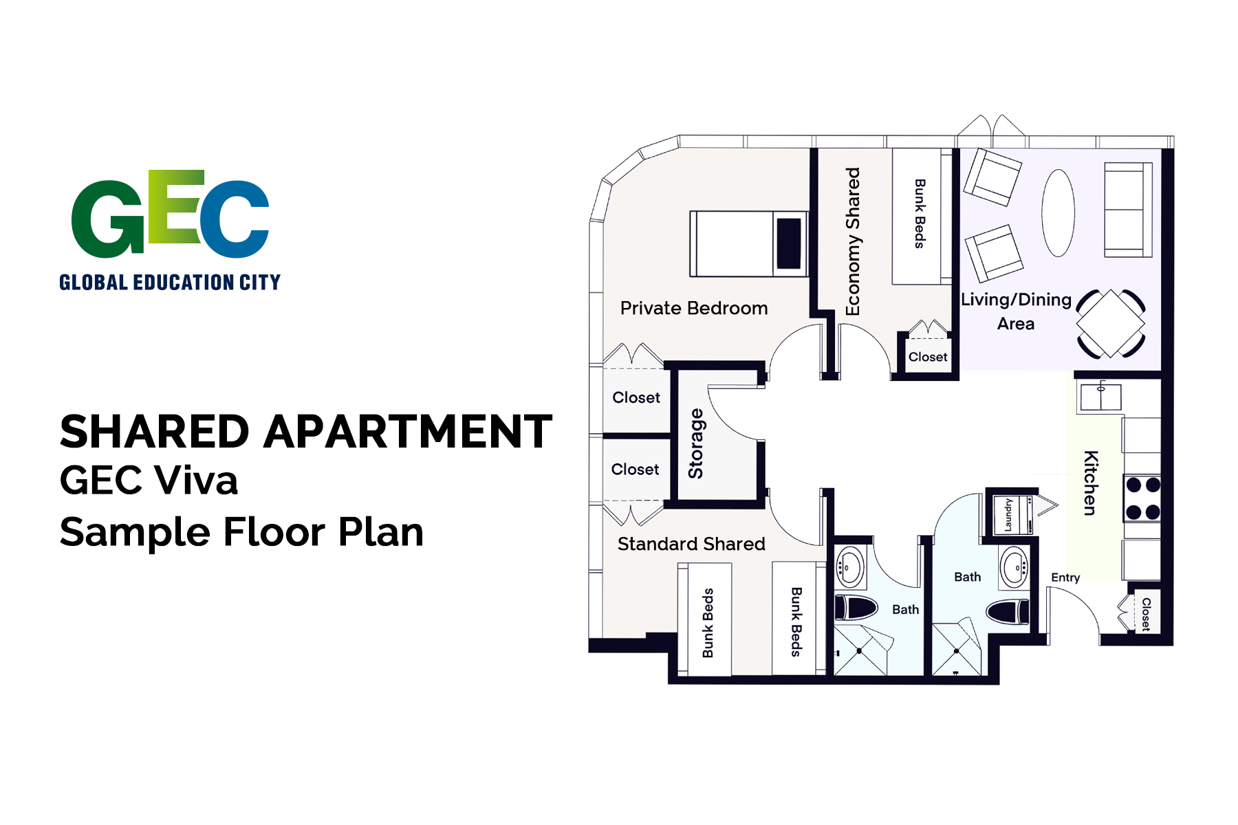  Private Bedroom  -  GEC Viva  - Gallery -  5