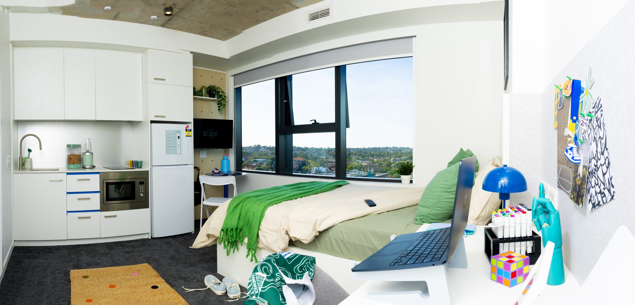  Double Bed, Ultra Studio Apartment, Standard View  -  Scape Kingsford  - Gallery -  3