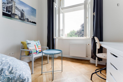 Inviting single bedroom not far from Vyhlídková terasa