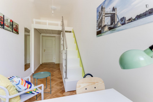 Quiet single bedroom in the Malá Strana neighbourhood