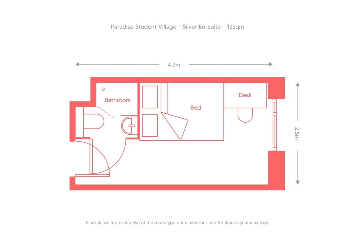  Silver En-Suite (Lower Level)  -  AXO Paradise Student Village  - Gallery -  6