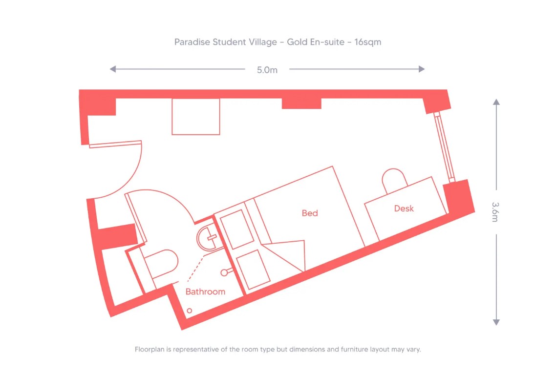  Gold En-Suite  -  AXO Paradise Student Village  - Gallery -  6