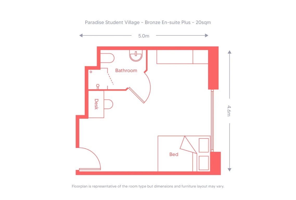  Bronze En-Suite Plus  -  AXO Paradise Student Village  - Gallery -  5