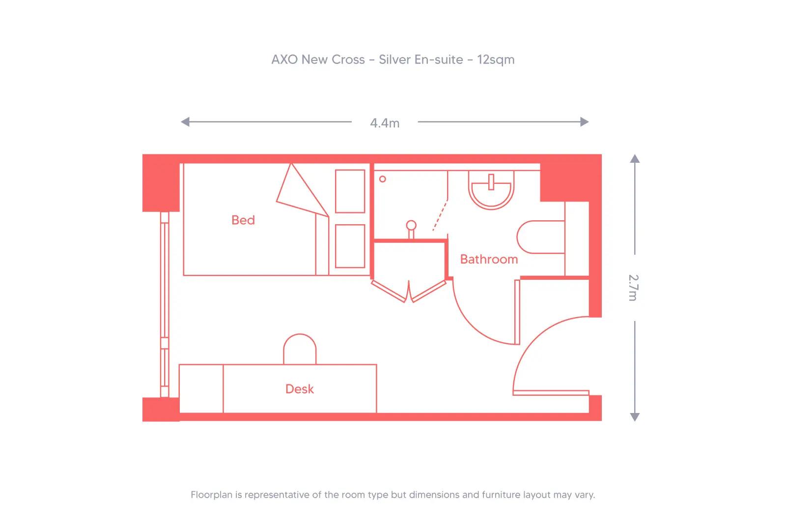  Silver En-Suite (Higher Floors)  -  AXO New Cross  - Gallery -  6