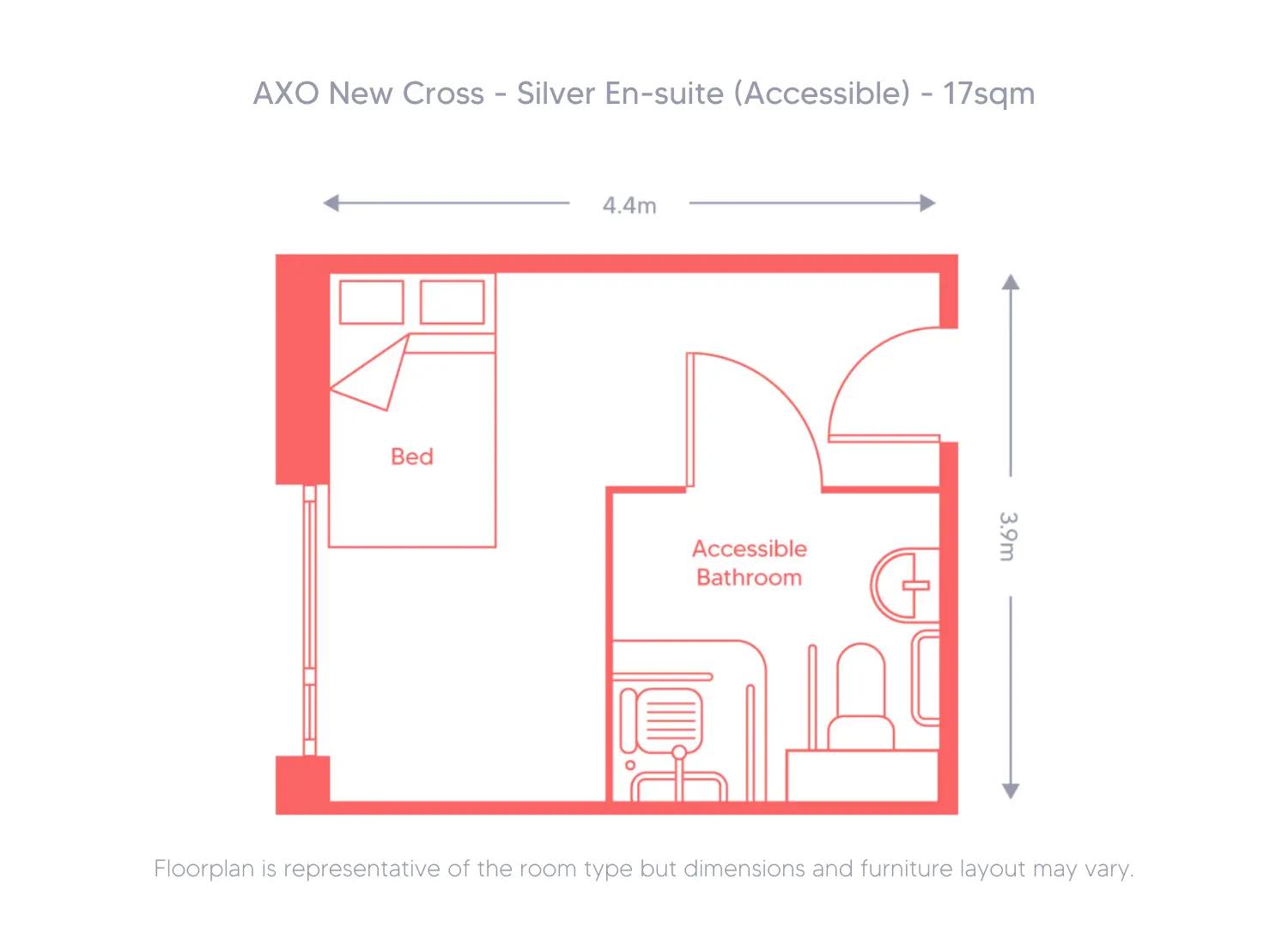  Silver En-Suite (Accessible)  -  AXO New Cross  - Gallery -  6