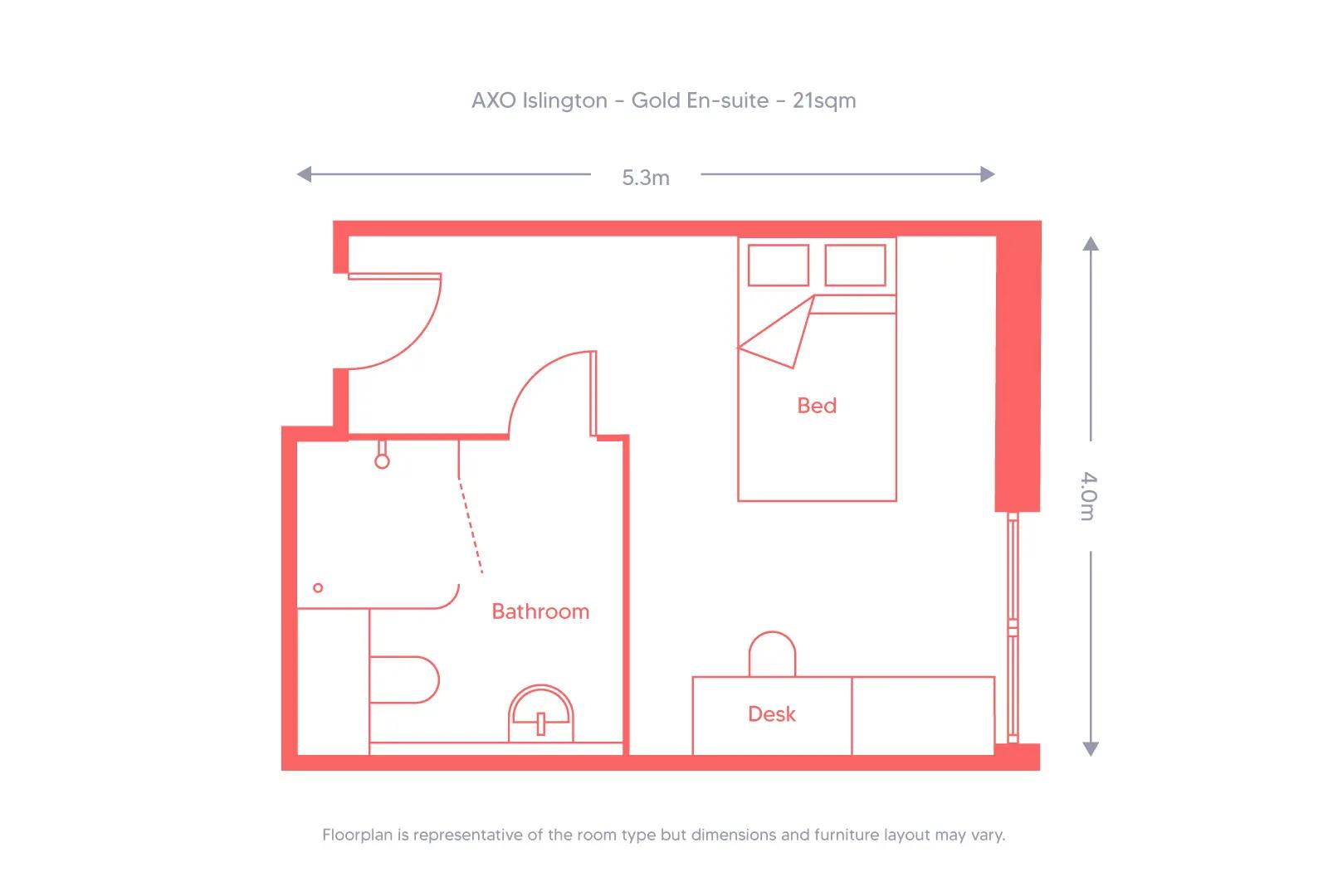Gold En-Suite - AXO Islington - Gallery - 2