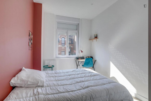 Smart double ensuite bedroom not very far from Lille Catholic University