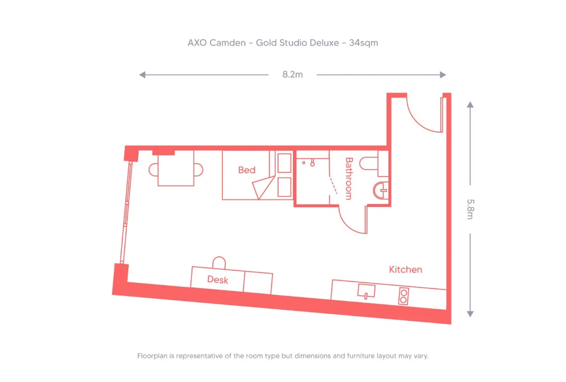  Gold Studio Deluxe  -  AXO Camden  - Gallery -  3