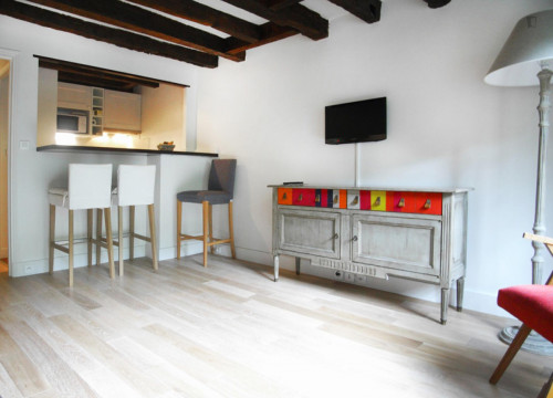 Spacious studio apartment in St Victor