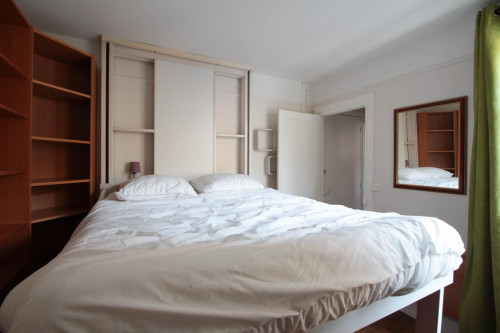 Bright Studio Batignolles  Separate Kitchen  Bathroom  Elevator  Double Bed - Gallery - 14