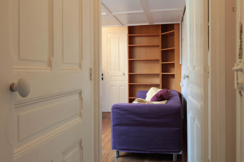 Bright Studio Batignolles  Separate Kitchen  Bathroom  Elevator  Double Bed - Gallery - 7