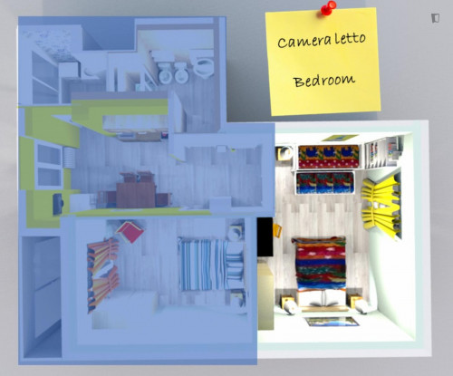 Comfy apartment near Metro Lingotto